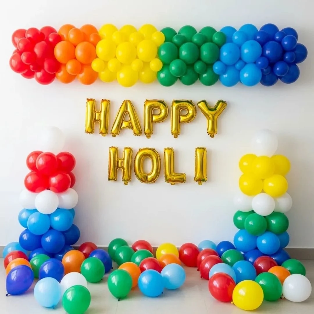 Holi Decoration Ideas for Office