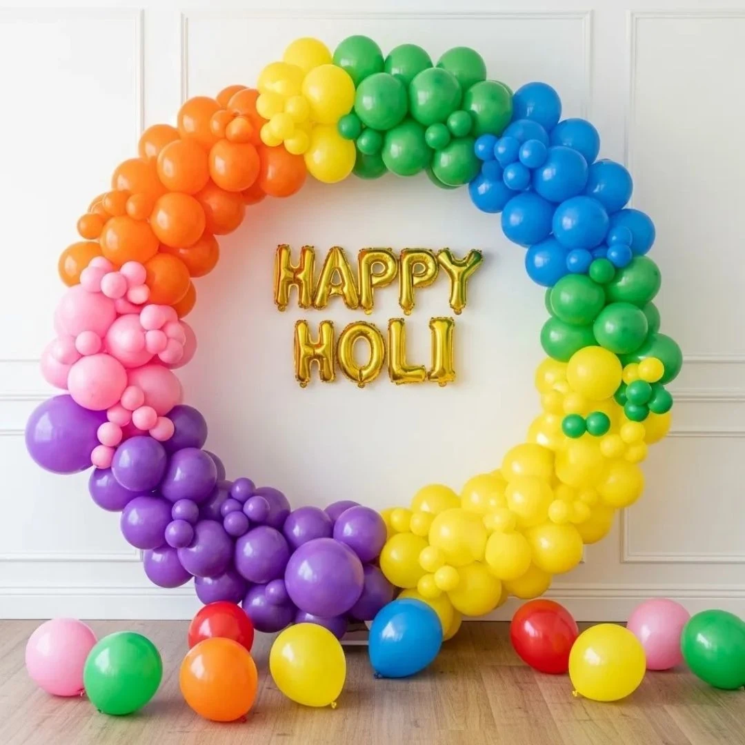 Holi Decoration Ideas for Office