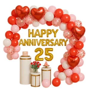 25th Anniversary Decorations