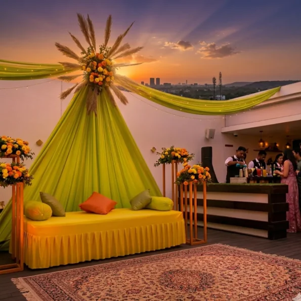 Cabana Decoration for Mehendi