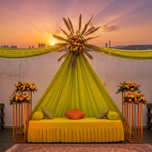 Cabana Decoration for Mehendi