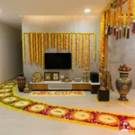 Floral Bride Welcome Setup