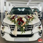 Fortuner Car Flower Decoration