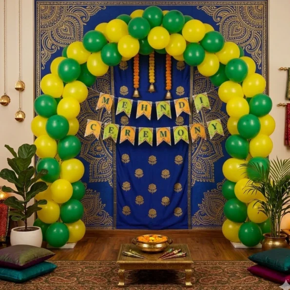 Mehndi Arch Wall Decoration