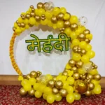 Mehndi Balloon Ring Decoration