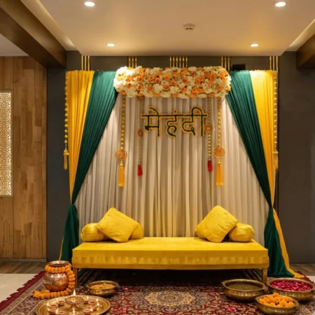 Mehndi Setup At Home