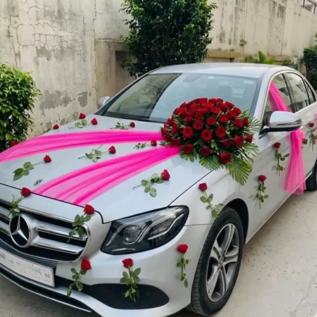 Mercedes Decoration with Roses