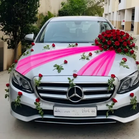 Mercedes Decoration with Roses
