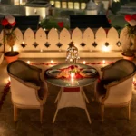 Romantic Royal Terrace Candlelight