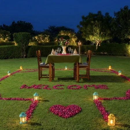 Starter Candlelight Dinner Under the Stars