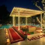 Ultra Luxury Private Poolside Pergola Candlelight Experience