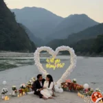 Heart Arch Romantic Proposal Setup