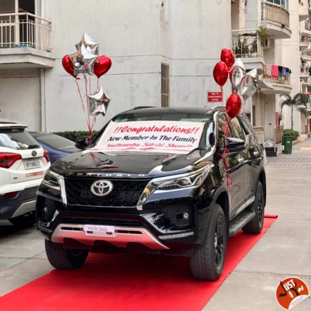 Premium Car Delivery Suprise at Home