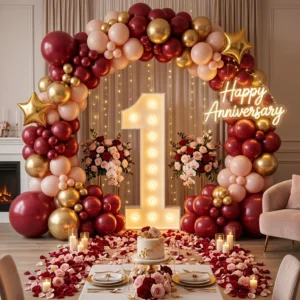 1st Anniversary Decorations