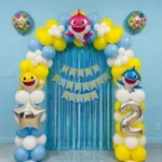 Baby Shark Theme Wall Decoration