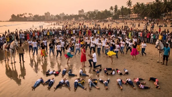 Flash Mob Proposal in Mumbai