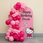 Hello Kitty Pink Birthday Decoration