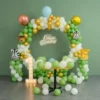 Jungle Theme Hall Birthday Decoration