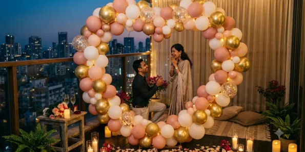 Balloon Arch in Heart or Arch Formation