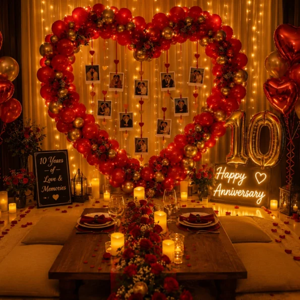 Balloon Décor With a Theme, Not Just Colours