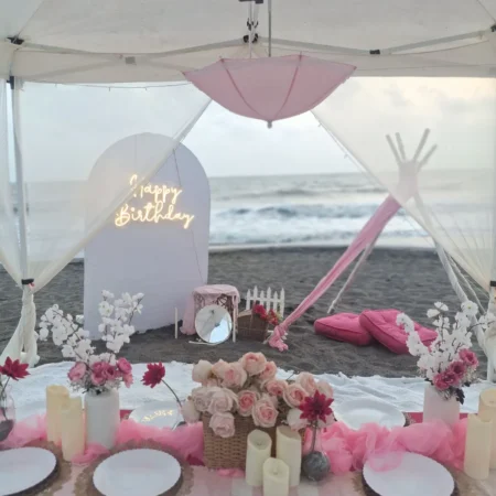 Luxury Gazebo & Teepee Beach Experience