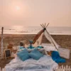 Premium Beach Teepee Tent Experience