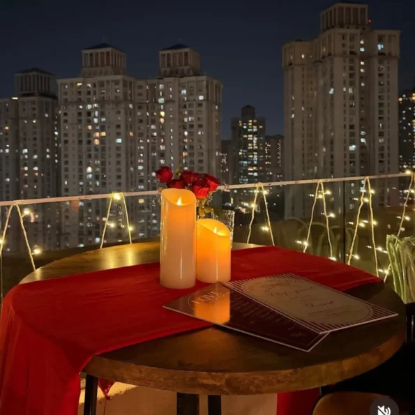 Rooftop Candlelight Dinner