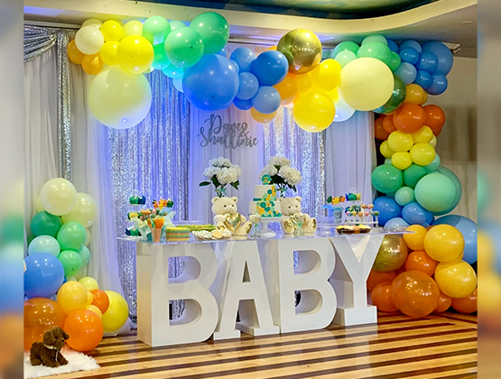 Colorful Balloon Theme Decor