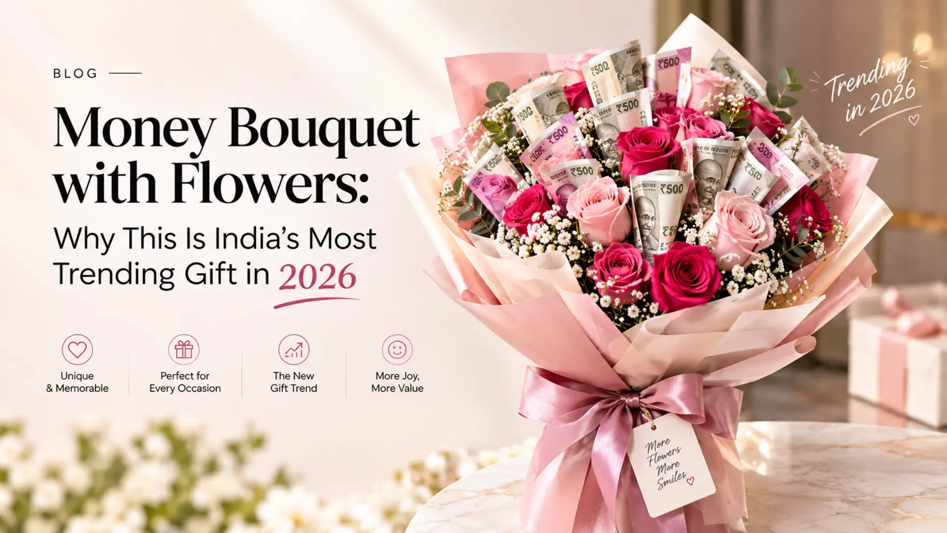 Money Bouquet with Flowers: Why This Is India's Most Trending Gift in 2026