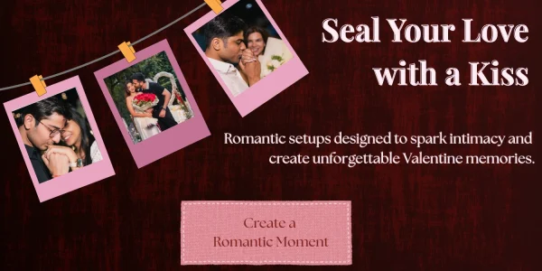 kiss day banner mobile